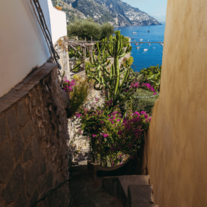 Stradine tipiche di Positano